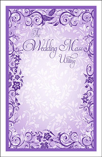 Wedding Program Cover Template 11B - Graphic 5
